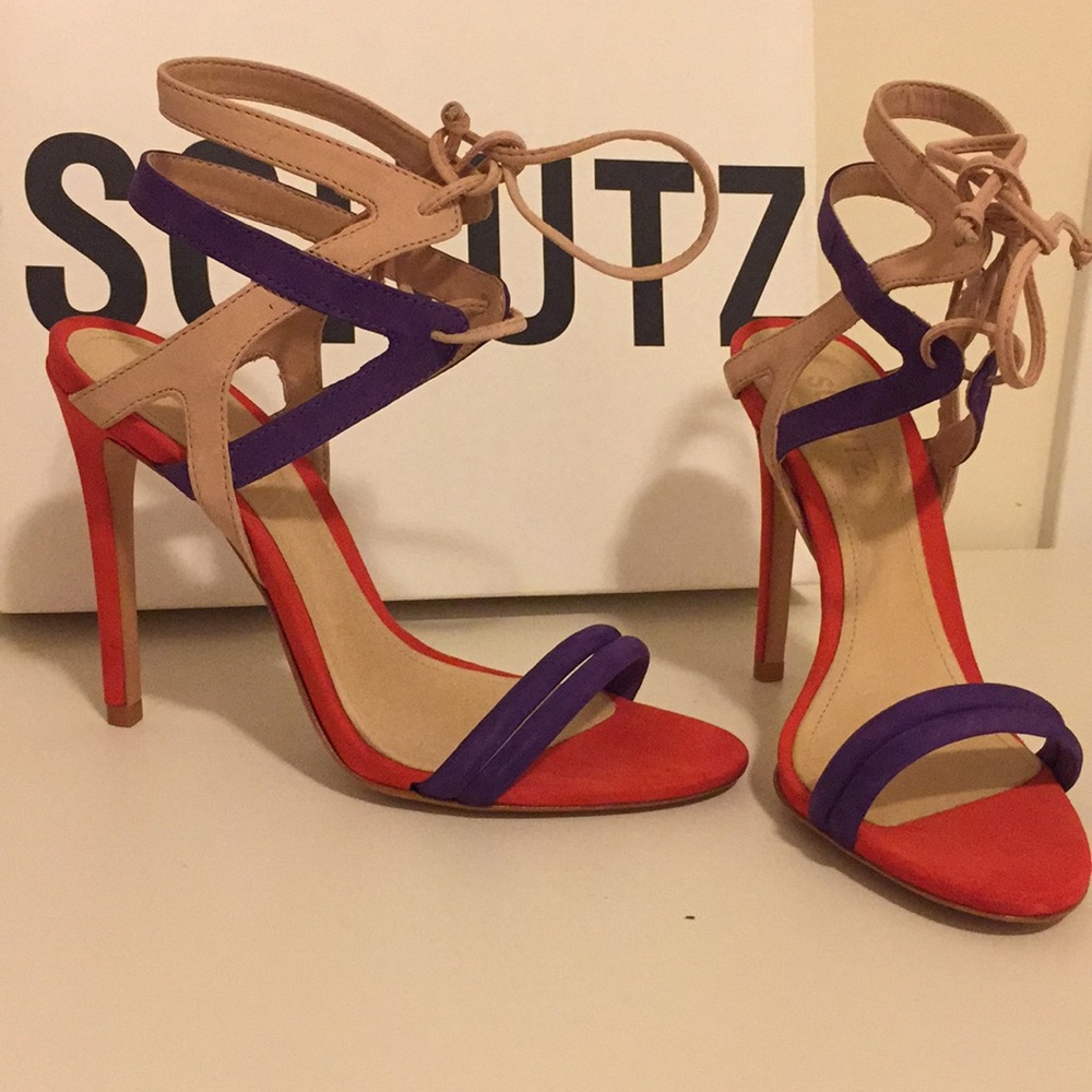 Schutz Evane Leather Sandal